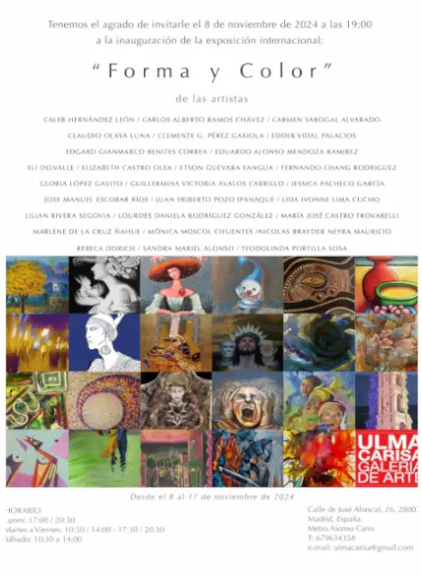 Forma y Color - Exposición noviembre 2024
