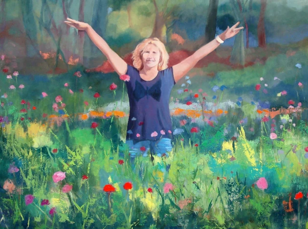 Sonia Fernandez - Libre. Óleo sobre lienzo