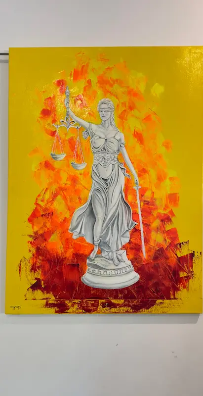 Sonia Fernandez - Vendimia. Óleo sobre lienzo