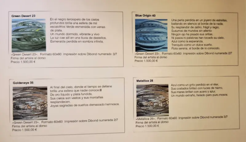 Exoplanetas-esferas de Jean Pierre Fleury