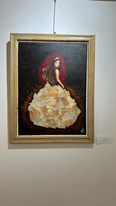 Sonia Fernandez - Libre. Óleo sobre lienzo